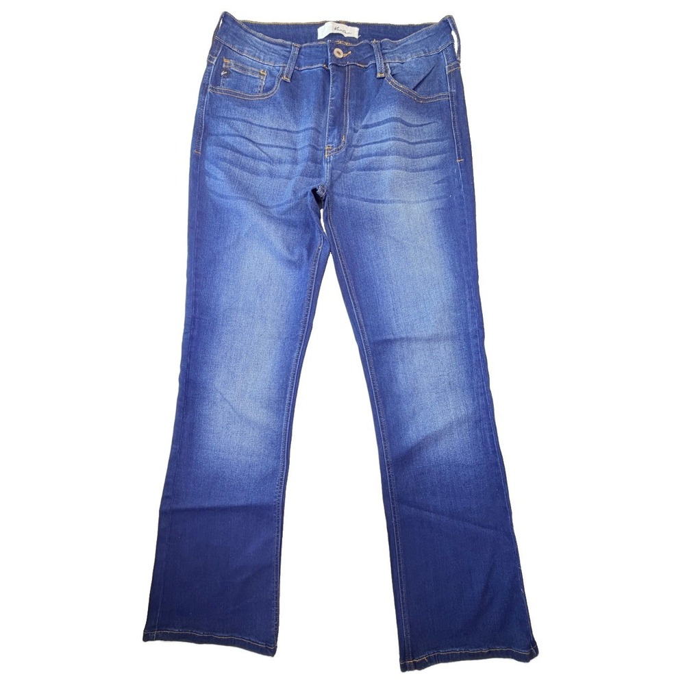 KanCan Jeans Womens 31 Dark Blue Bootcut Stretch Denim EL1041DC NWT